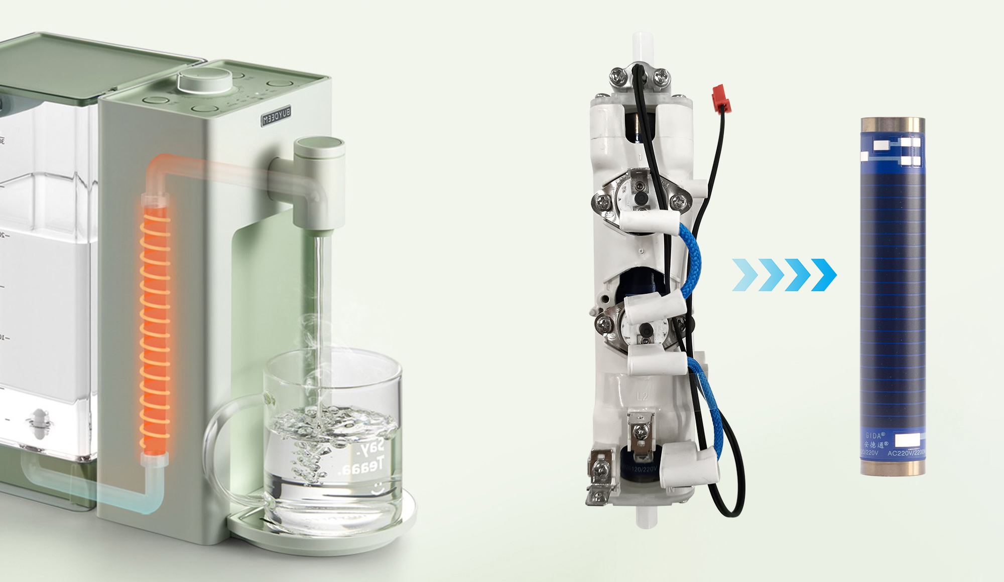 GIDA厚膜加熱：即熱飲水機(jī)市場的技術(shù)基石